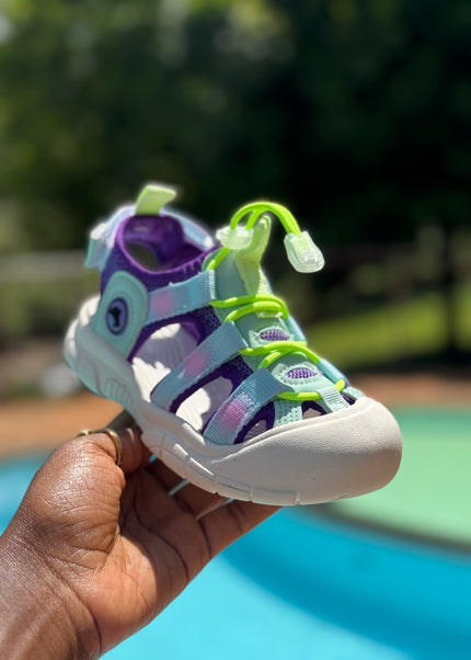 PD856 - Unisex Kids Casual Open Sneakers - Comfortable Active Sports Shoes