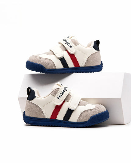 PD874 - Lux Baby Premium casual sneakers for kids crafted with high-quality leather and durable rubber sole.