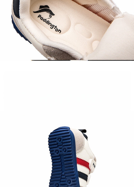 PD874 - Lux Baby Premium casual sneakers for kids crafted with high-quality leather and durable rubber sole.