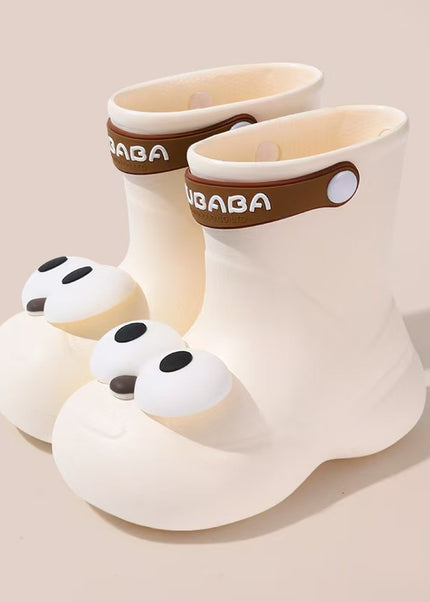 Kids Waterproof Rainboots with Cute Paw Design