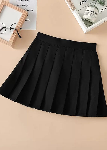 Girls Pleated Skort/Skirt with Labubu Doll