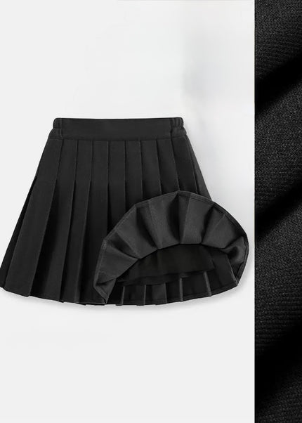 Girls Pleated Skort/Skirt with Labubu Doll
