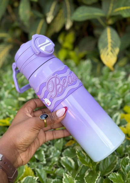 Kids Stainless Steel Water Bottle with Silicone Grip Band