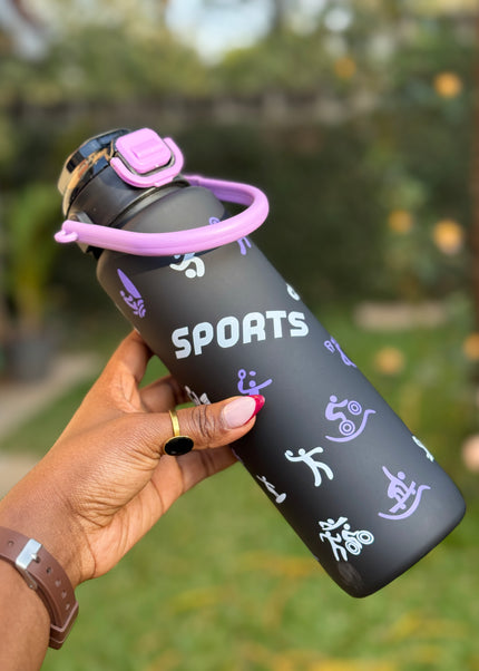 Kids BPA-Free Sports Water Bottle with Carry Handle