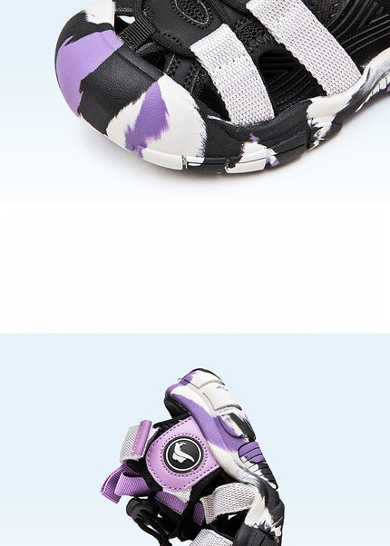 PD856 - Unisex Kids Casual Open Sneakers - Comfortable Active Sports Shoes