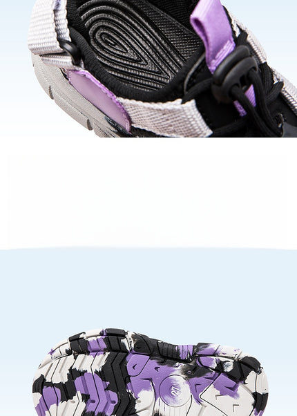 PD856 - Unisex Kids Casual Open Sneakers - Comfortable Active Sports Shoes