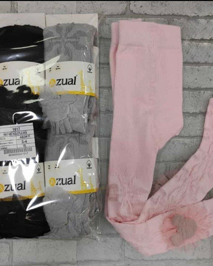 Pattern Ribbon Stockings