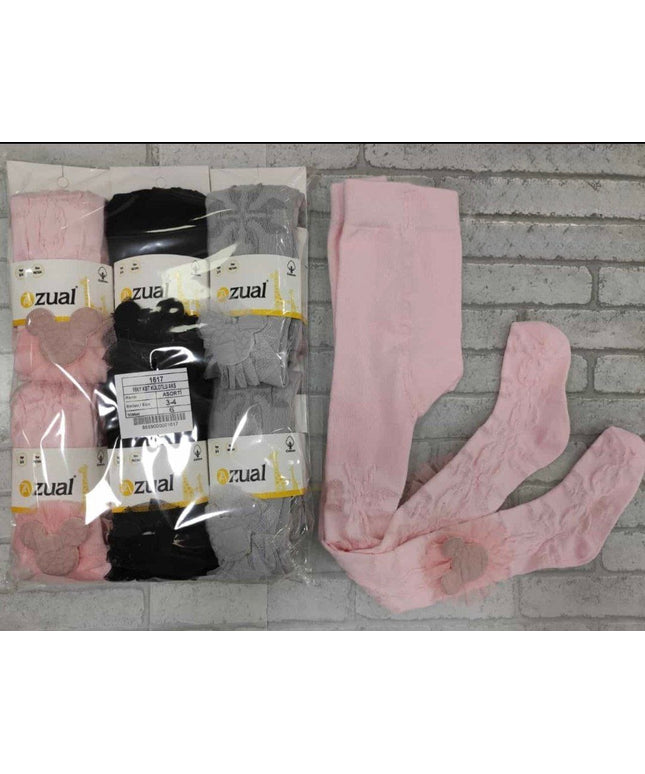 Pattern Ribbon Stockings
