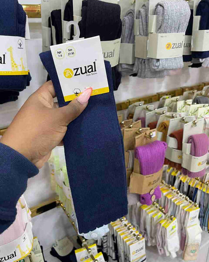 Cotton Zual Long School Socks