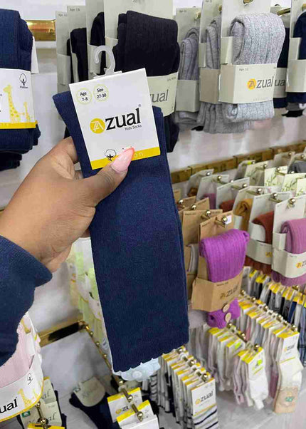 Cotton Zual Long School Socks