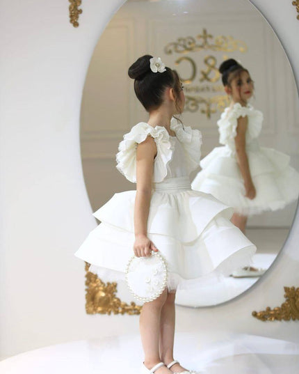 Royal Pearl Princess White Gown