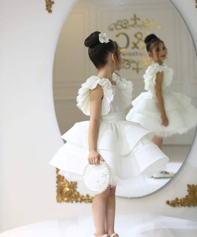 Royal Pearl Princess White Gown