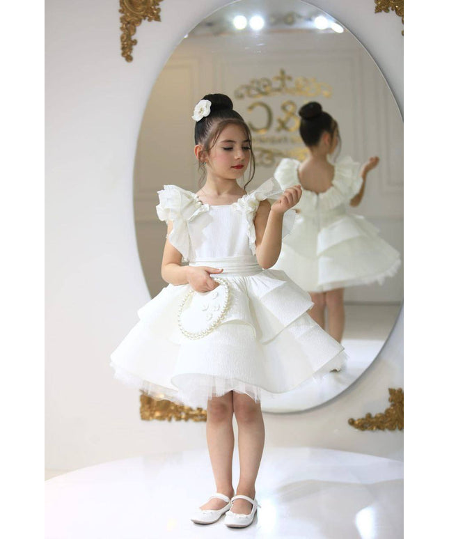 Royal Pearl Princess White Gown