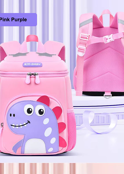 Kids Dinosaur Backpack for Kindergarten – Waterproof School Bag Ages 3–6
