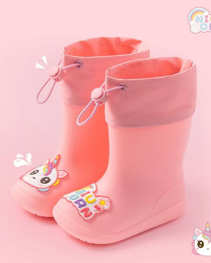Unicorn Rainboots - Waterproof Kids Rain Boots