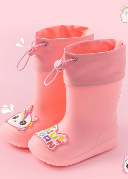 Unicorn Rainboots - Waterproof Kids Rain Boots