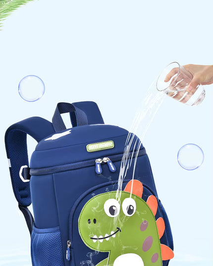 Kids Dinosaur Backpack for Kindergarten – Waterproof School Bag Ages 3–6