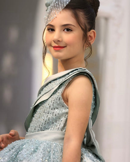 Mint Blue Princesses Wedding Gown/Dress