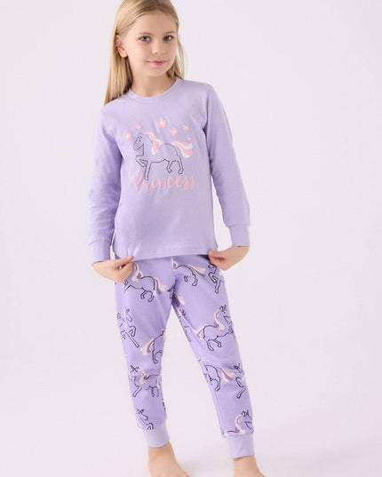 Girl's  Quality  Princess Pajamas - Cotton