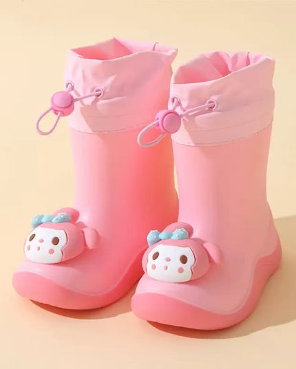 Kids Rainboots with Cute Cartoon Characters