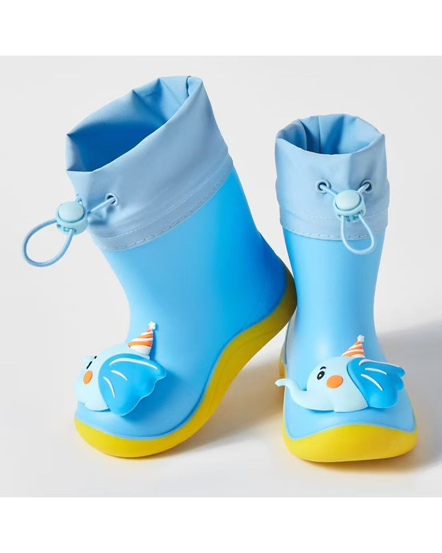 Kids Rainboots with Cute Cartoon Characters