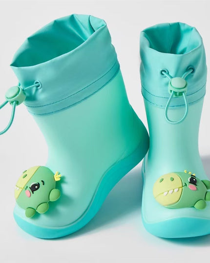 Kids Rainboots with Cute Cartoon Characters