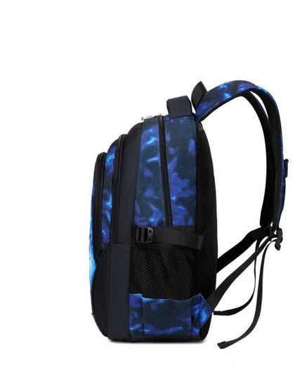 Basket Ball, Unisex School Backpack - 3 in 1 (Lunch bag, Pencil Pouch, Backpack)