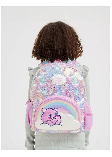 Smiggle Care Bears Rainbow Girls Backpack