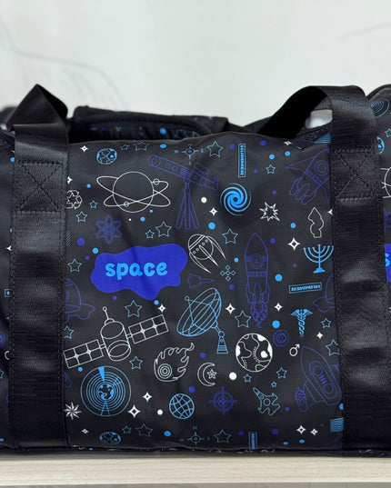 Space Sports Travel Duffel Bags