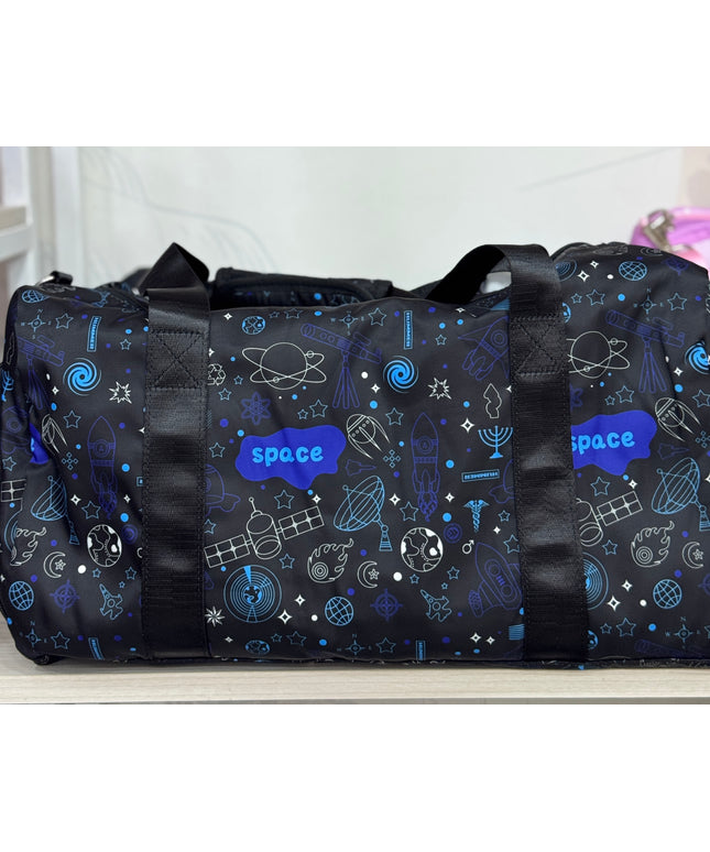 Space Sports Travel Duffel Bags
