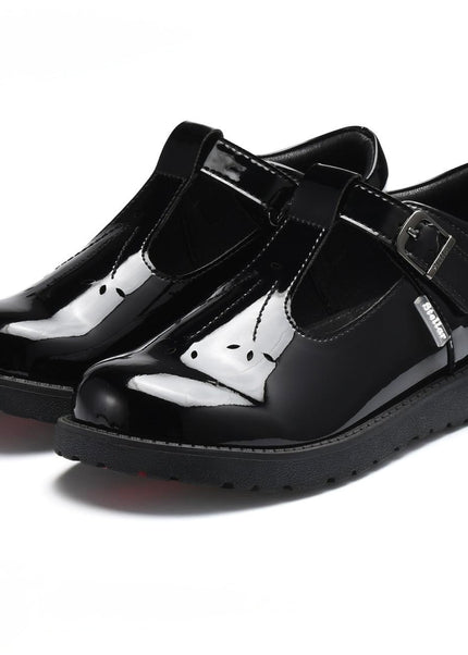 S942208 - Stellar Steps Patent Wipe-Clean School Shoes – Stylish, Light, No Polish Needed