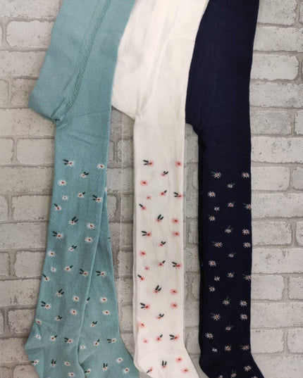 Mixed Floral Girl's Stockings