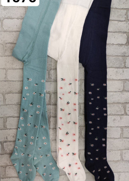Mixed Floral Girl's Stockings