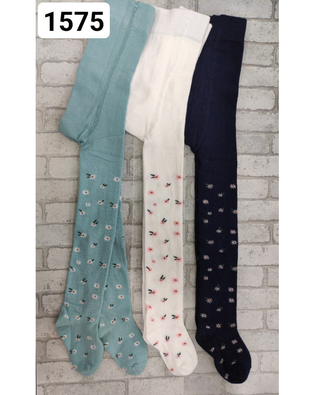 Mixed Floral Girl's Stockings