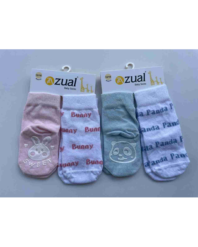 2 Pack Baby Socks