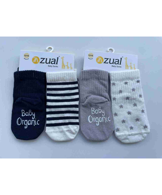 2 Pack Baby Socks