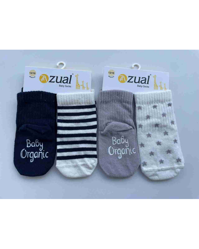 2 Pack Baby Socks