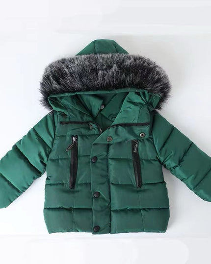 Warm Hooded Kid's Jackets