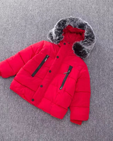 Warm Hooded Kid's Jackets