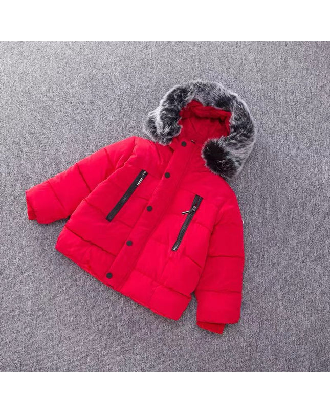 Warm Hooded Kid's Jackets