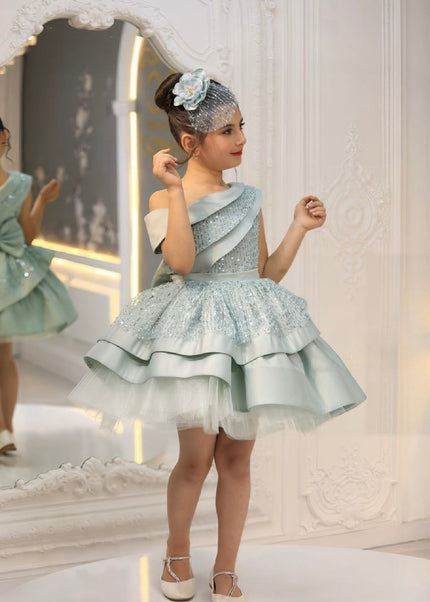 Mint Blue Princesses Wedding Gown/Dress