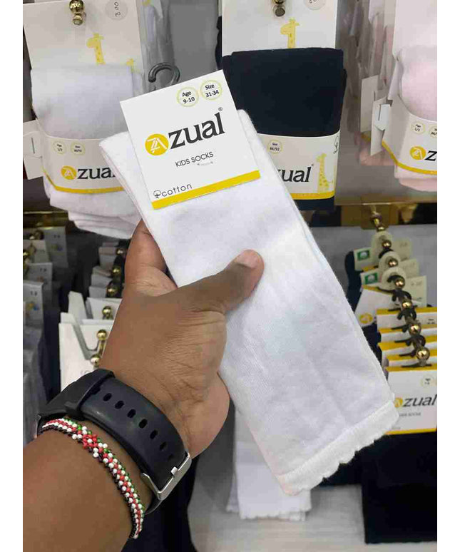 Cotton Zual Long School Socks