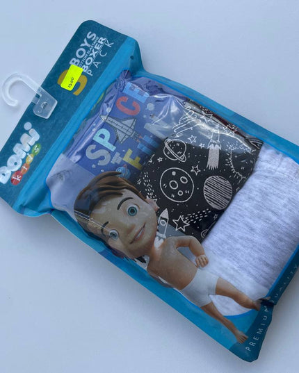 Zual 3 Pack Boys Cotton Boxers