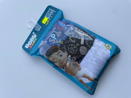 Zual 3 Pack Boys Cotton Boxers